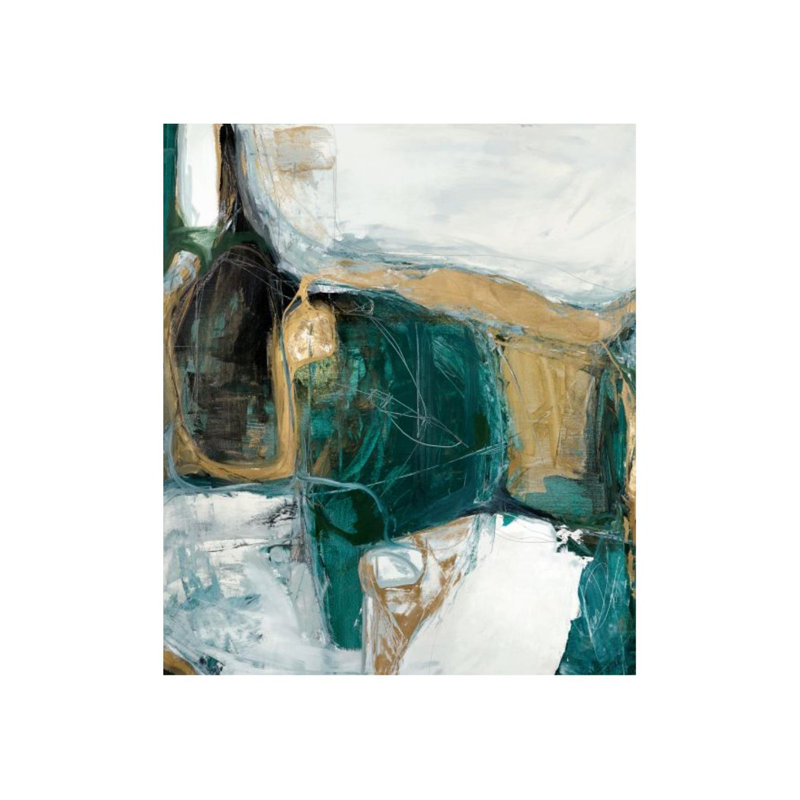 Bloquer II Print by Kelly O'Neal, 41" H x 36" W x 1.5" D