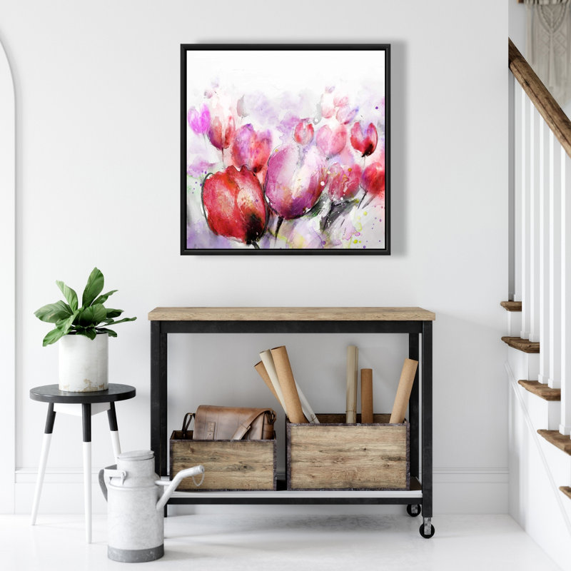 "Tulipes abstraites et floues"