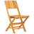 Tirmen Octagonal 4 - Person 85Cm Long Teak Dining Set