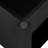 Black 39.96in Rectangular P2 Board Liftable Double-Layer Solid Wood Leg Coffee Table-532461644-532461647