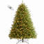 Sapin de Noël vert extra plein avec lumières DEL-828971860
