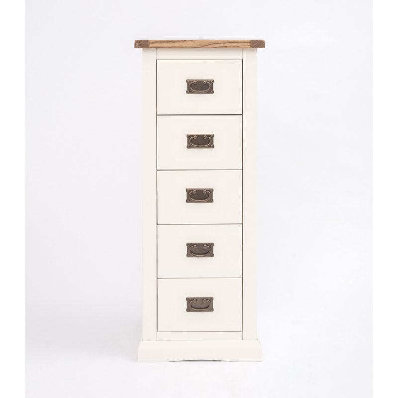 Abeyta 45 cm W Chest of 5 Drawers