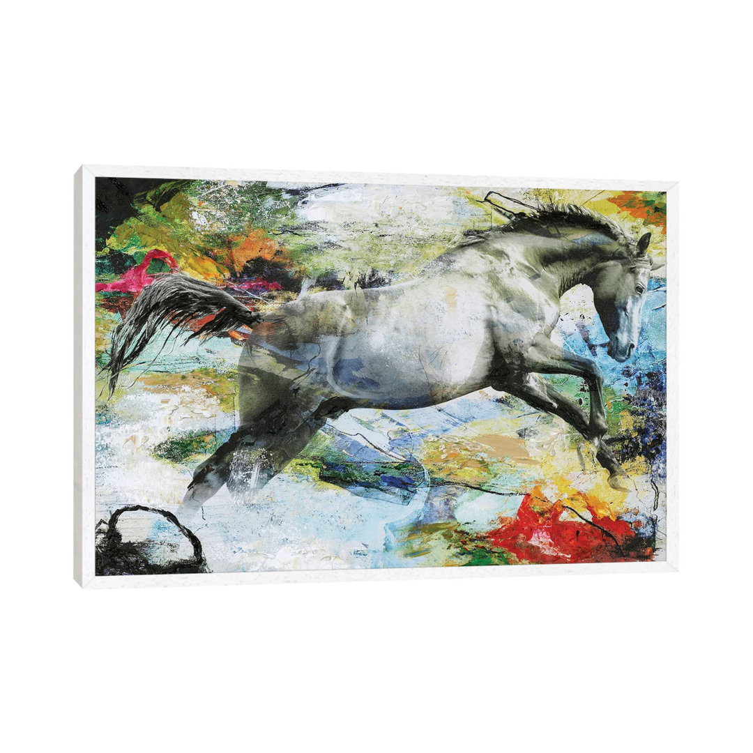 Horse - Graphic Art on Canvas