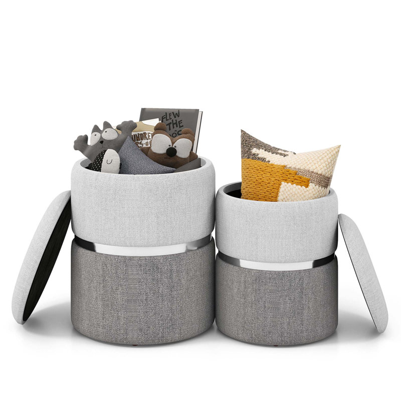 Doras Upholstered Ottoman