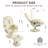 Massage Recliner Chair With Ottoman, 360° Swivel PU Leather Reclining Chair With Wrapped Base, 5 Point Vibration Massage, Seat Heating And 140° Adjustable Backrest For Home Or Office-881204460