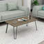 Coffee Table With Metal Legs-9838314-9838315