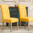 Charlotte Tufted Upholstered Parsons Chair-926588442