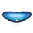 Bathroom Tempered Glass Sink, Vessel Sink With Pop-Up Drain For Bathroom