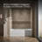 Mariposa 72" x 36" Whirlpool Bathtub-10978430-89286610