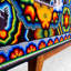 Console Huichol en bois de cèdre