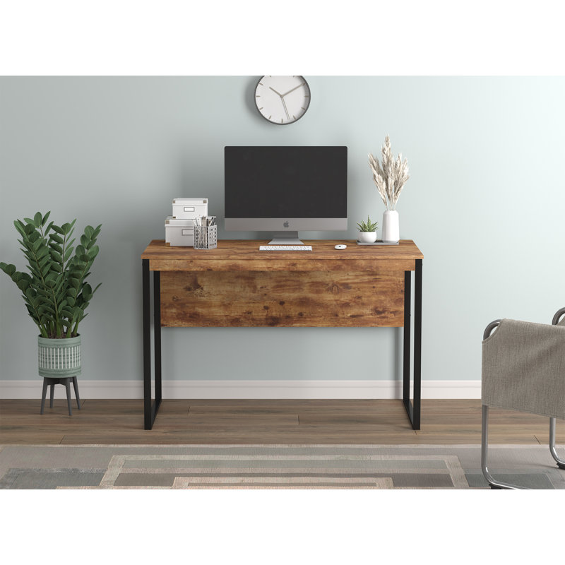 Metal Base Computer Desk