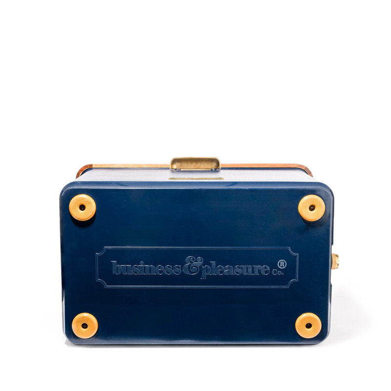 Hemingway Cooler, Navy/White