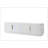 White 4-Door TV Stand