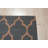 Creon Midnight Gray Hand Tufted Dark Gray Traditional Trellis Wool Area Rug