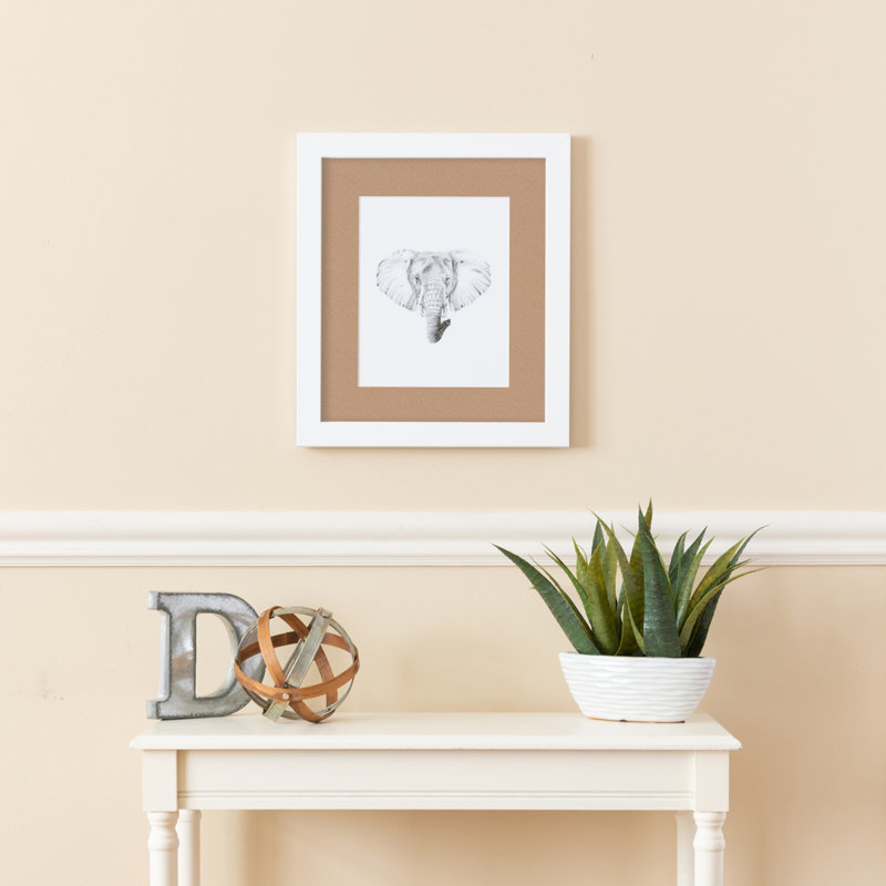 Cadre pour photo simple 16 po x 24 po en bois mat, Sable du désert