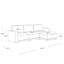 Libbna 115.7'' Italian Design Linen Upholstered Sectional-111700890