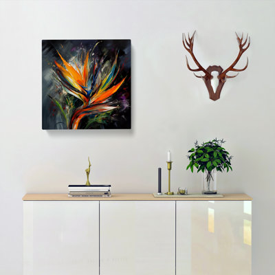 Bird Of Paradise Flower Abstract No.1 - No Frame Print
