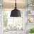 Saxon 1-Light Dimmable Dome Pendant-1953057661