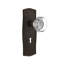 Prairie Plate with Decorative Keyhole and Waldorf Door Knob-417573772