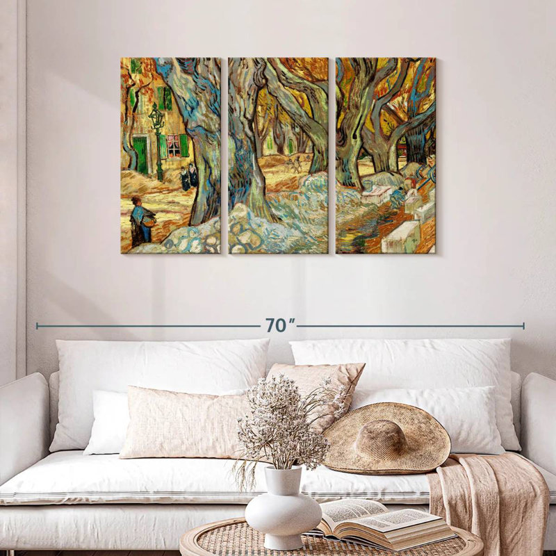 Harnek The Large Plane Trees, 28" H x 45" W
