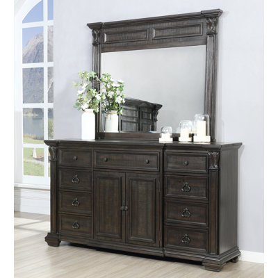 Commode combinée 9 tiroirs Parsonsburg