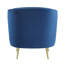 Fauteuil demi-tonneau Devki