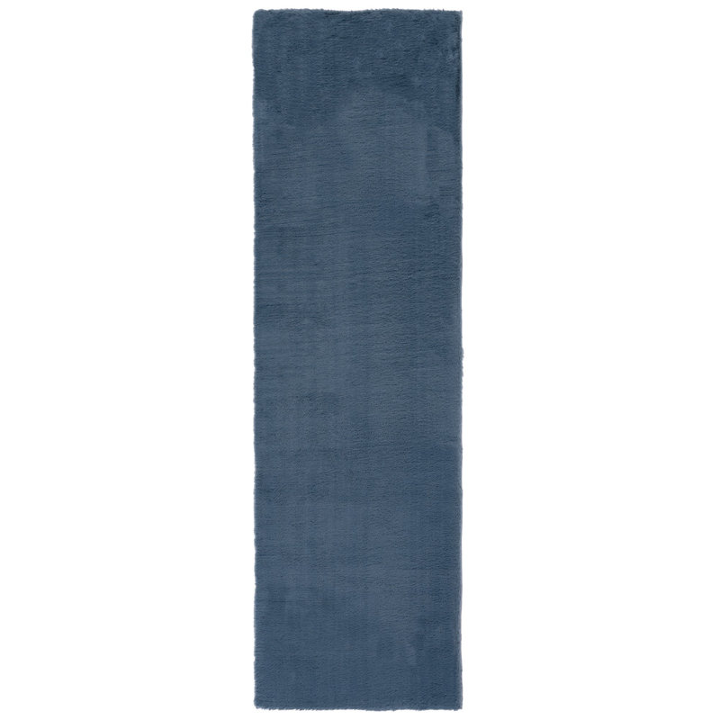 Caitlynn Dark Gray Area Rug, Runner 2'3" x 8'