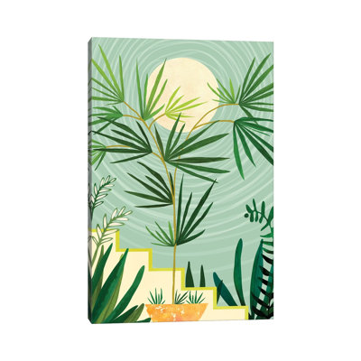 «Summer Moon» par Modern Tropical, impression sur toile tendue