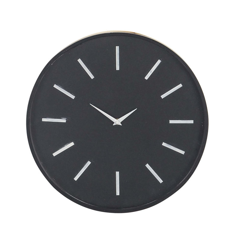 Horloge murale analogique moderne 15 po Raposa