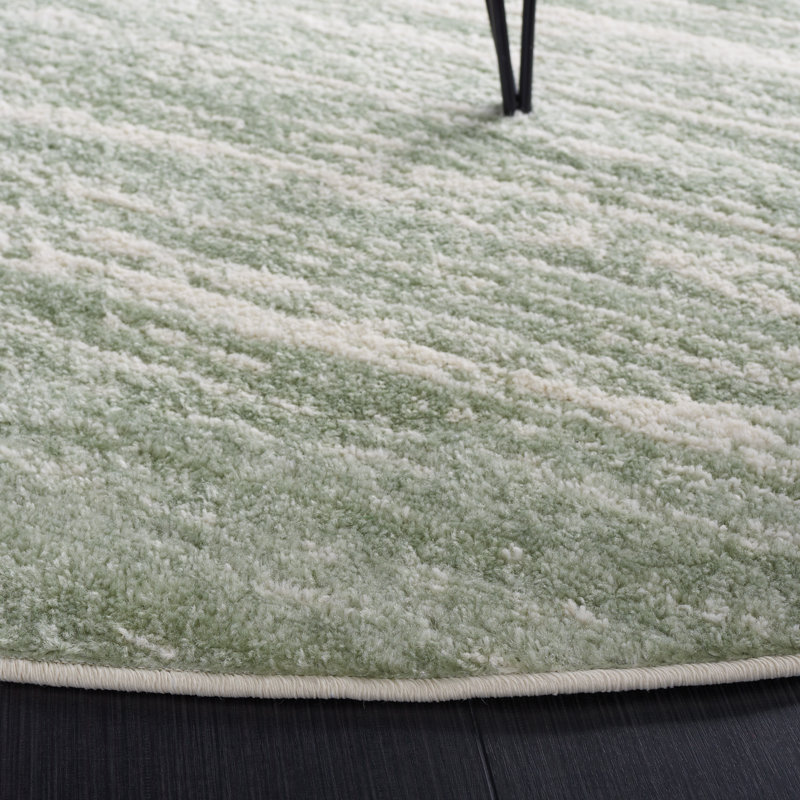 Tapis de performance abstraite Arrietty, Rond 3 pi
