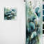 Vendome - Mystique bleu de la fougère III - Rideau moderne - Velours obscurcissant - 1 panneau-86624335