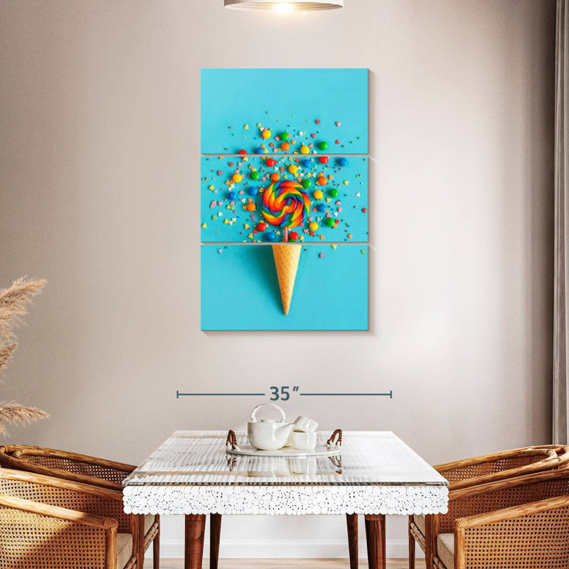 Yarlin Candy Cone, 45" H x 28" W