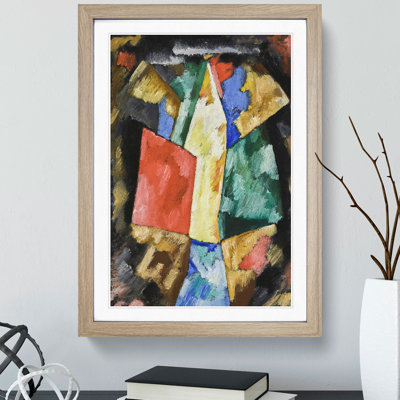 Abstraction Vol.2 by Marsden Hartley - Picture Frame Painting