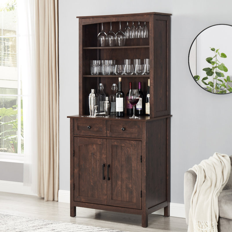 72'' Kitchen Pantry, Mahogany