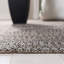 Tapis gris tissé à la main Adelmar-309364121