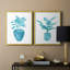 Impression encadrée V-Premium Watercolor House Plant - prête à être accrochée - aucun clou requis - aucun clou requis-1699400281-1699400283