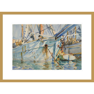 In a Levantine PortJohn Singer Sargent -Framed Giclee Print