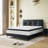 King Size 12 Inch Medium Plush Individual Pocket Spring Memory Foam Mattress-1153699230