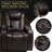 Power Recliner 2 PC Made WithTop-Grain Nappa,Fully Adjustable Relaxation,Smart Charging,Dynamic RGB LED Lighting-1653458187