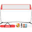 Filet de volleyball Zealfeel, ensemble d'entraînement de 12 pieds réglable en hauteur, pratique autoportante portative pour frapper ou servir des perceuses, pop-up avec sac de transport pour la cour ou l'extérieur-124947351