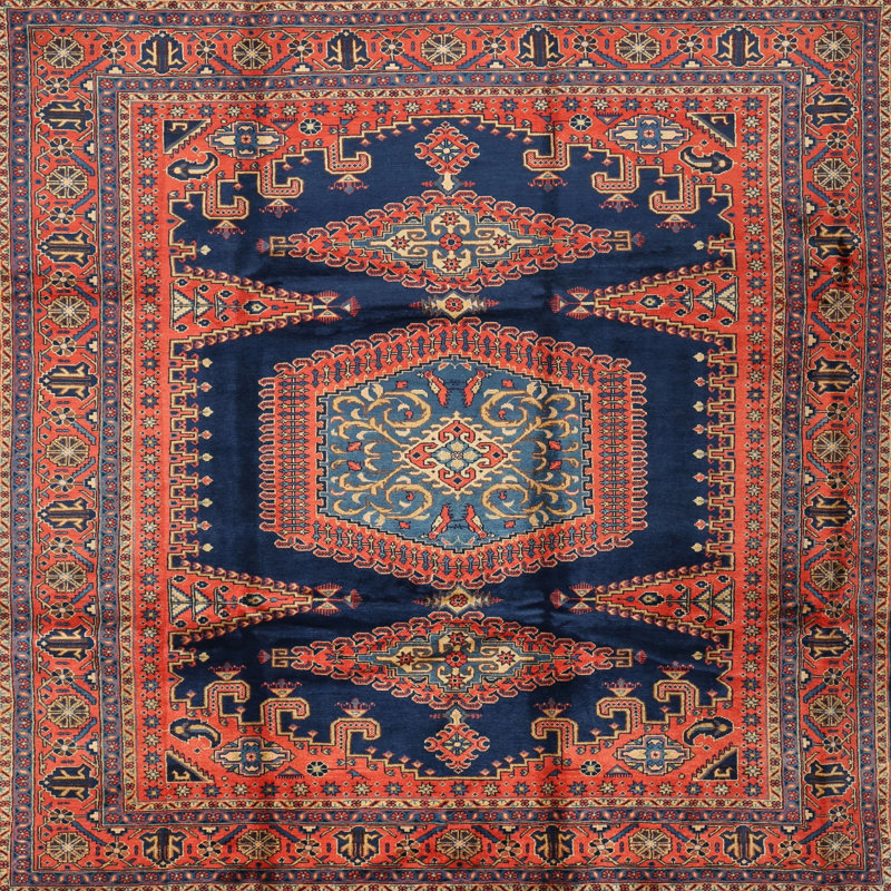 Oriental Indoor Rug, Square 8'