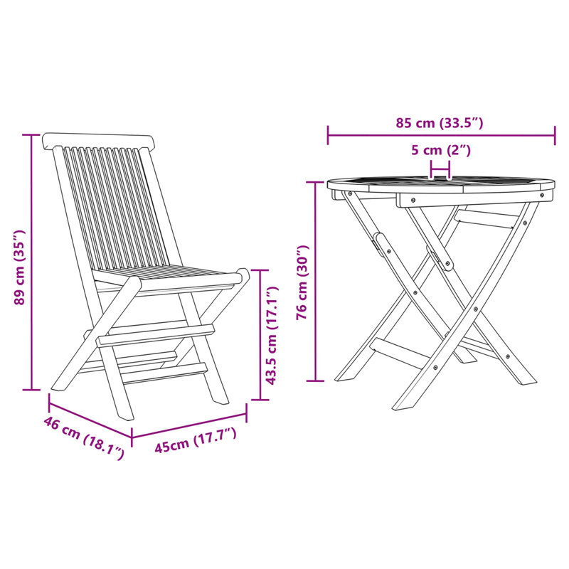 Garden Dining Set