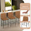  Ensemble de 2 tabourets de bar à hauteur de comptoir Modern-124384381