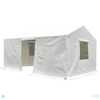 Gazebo Cover For Hardtop Gazebos, Outdoor Universal Winter Gazebo Cover With Sidewalls And Mesh Windows, All Season Waterproof Enclosed Gazebo Cover