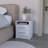 Nightstand Chase, Bedroom, White-1249212183