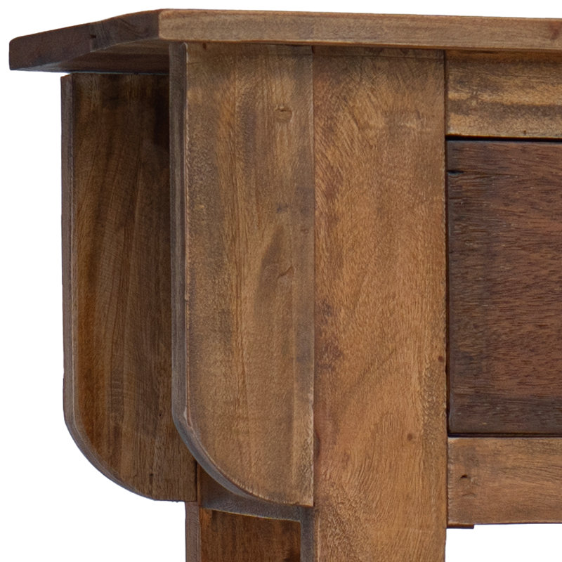 Console Table Mixed Recycled Wood 80x35x80 cm