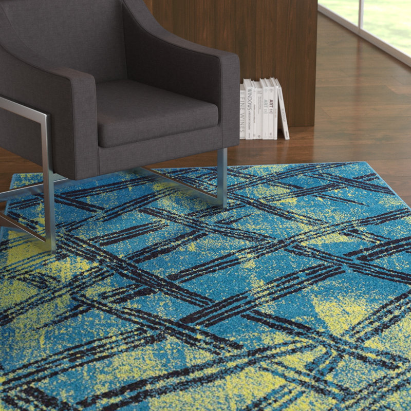 Melgar Wool Geometric Indoor Rug, Rectangle 8' x 10'