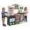 Step2 Modern Metro Toddler Pretend Play Toy Kitchen Set 