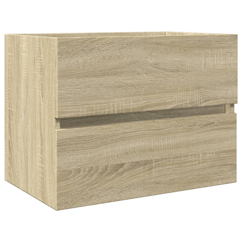 Mahrin 60cm Bathroom Vanity Base Only, Sonoma Oak