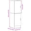 Kitchen Cabinet 38X41.5X131.5 Cm Engineered Wood-386439448